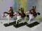 KOZACY KONNI 3 szt. - żołnierzyki figurki1:32