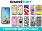 Alcatel FIRE E 6015| SLIM DESIGN ETUI+2x FOLIA