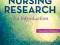 NURSING RESEARCH: AN INTRODUCTION Moule, Goodman