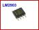 LM2903D SMD SOIC-8 LM2903 KOMPARATOR 1SZT. #T35-11