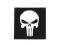 KAMPFHUND - Naszywka Punisher - Czarny - Gen III -