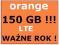 INTERNET LTE ORANGE 150 GB BEZ DOŁADOWAŃ PRZEZ ROK