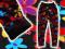 LEGGINSY NA FUTERKU W KWIATKI ROZMIAR 116