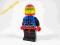 LEGO FIGURKA LUDZIK SPYRIUS SPACE SP039 BEZ BUTLI