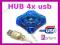 43 NOWY HUB (ROZDZIELACZ) USB 4 PORTY 4xUSB