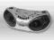 Boombox MP3 CD Radio Kaseta