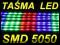 Kolory Taśma 10cm LED SMD 5050 10mm RGB wodoodporn