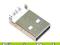 Wtyk USB typ A SMD 3szt.