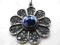 Cudowny stary Wisior Filigran p.835!!Porcelanka!!