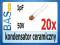 Kondensator ceramiczny 1pF _ 50V _ kpl=20szt