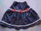 SPÓDNICZKA DLA DZIEWCZYNKI W GROSZKI 122 CM