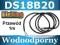 028 Wodoodporny czujnik temperatury DS18B20 1m