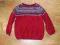 Nowa kolekcja. Burgundowy swetr ****110 cm****