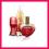 Avon LOVE PULSE zestaw (woda, balsam, kulka)