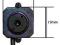 MINI kamera 2x2cm MIKRO monitoring AUDIO kolorowa