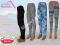 MODNE LEGGINSY marmurki AZTECKIE PIEPRZ&amp; r.152