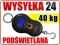 Wędkarska waga hakowa LCD elektroniczna 40kg / 10g