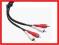 Nowy kabel ekranowany 2 x cinch THOMSON 5m