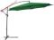 48117 PARASOL OGRODOWY NA WYSIĘGNIKU 3m ZIELONY