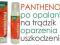 PANTHENOL pianka ULGA na oparzenia otarcia 200ml