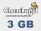 TRANSFER CHOMIKUJ 3 GB - NAJTANIEJ - AUTOMAT 24/7