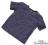 P8*-  GEORGE - granatowy t-shirt na 12-18 msc