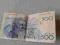 Francs cents Belgia Belgique 500 frank Banknot