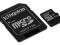 Karta MicroSD SDHC 16GB Class 10 KINGSTON adapter