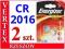 2 BATERIE LITOWA BATERIA ENERGIZER CR2016 DL 2016