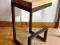 Designerski stolik barowy drewno metal loft