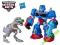 Transformers Rescue Bots 2-PAK OPTIMUS PRIME+T-REX