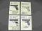 4 x instrukcja pistoletu Glock, oryginały