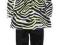 110 NEXT KOMPLET TUNIKA LEGGINSY ZEBRA 4-5 LAT