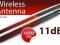 SUPER MOCNA ANTENA 2,4 TOTO-LINK 11-12dBi RP-SMAm