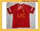 A757 NOWY T-SHIRT CZERWONY PIŻAMA LIVERPOOL 128 CM