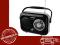 Radio Retro Hyundai PR100 AUX Czarne GW24M