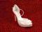 Eleganckie buty ślubne białe-Kolekcja BUTDAM r.35