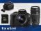 CANON 100D + 18-55 + 75-300 DC III 16GB CL10 TORBA