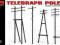 TELEGRAPH POLES - MINIART