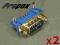 Gniazdo DSUB RS232 9pin męskie do druku x 2szt