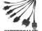 UNIWERSALNY KABEL USB DO ŁADOWANIA 10W1 ADAPTER