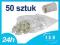 942# WTYKI KOŃCÓWKI WTYK KOŃCÓWKA RJ45 x 50 szt