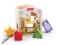 FISHER PRICE Drewniany sorter DOMEK + KLOCKI