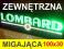 LOMBARD - Reklama, tablica LED, duża, miga + PILOT