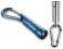 Aluminiowa latarka LED z karabinkiem 100szt GRAWER