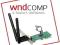 Karta WiFi 300Mbps 8level WPCIE-300A WPA2 Realtek
