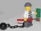 Figurka Lego City złodziej włamywacz z kulą
