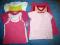 zestaw ubrań koszulki getry 4-5 lata 110 cm 7 szt