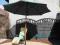 PARASOLE PARASOL OGRODOWY POLY DREWNIANY 3M PATIO