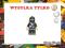 LEGO Ninja Black Figurka Minifigures cas048